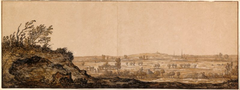 View of Calcar on the Lower Rhine near Cleves MET DP120745