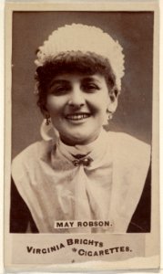 May Robson, from the Actors and Actresses series (N45, Type 6) for Virginia Brights Cigarettes MET DP831210