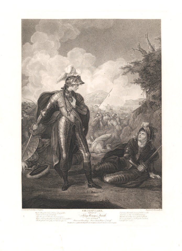 Prince Henry, Hotspur and Falstaff (Shakespeare, King Henry IV, Part 1, Act 5, Scene 4) MET DP859566