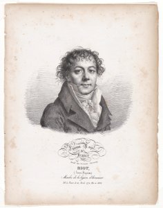 Portrait of Jean-Baptiste Biot MET DP874365