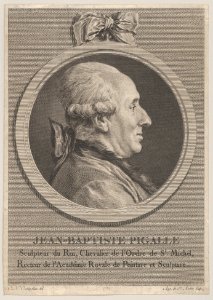 Portrait of Jean-Baptiste Pigalle MET DP834263