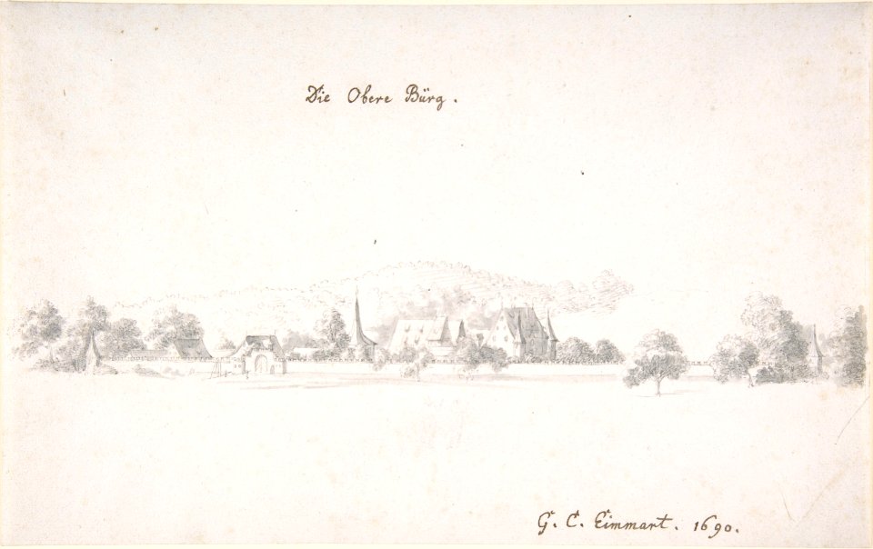 View of the castle at Oberbürg MET DP804024
