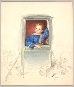 Prince Paul Clemens von Metternich as a Child, Surrounded by Toys MET DP828047