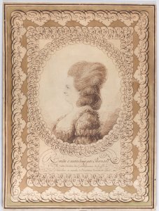 Profile portrait of a woman Met DP886975
