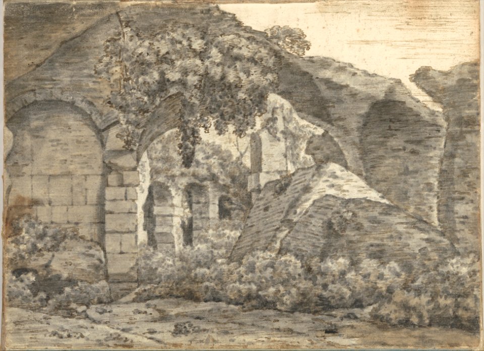 Smaller Italian Sketchbook (containing 43 drawings on 44 leaves) MET DP265428