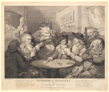 Smithfield Sharpers, or the Countryman Defrauded MET DP221764