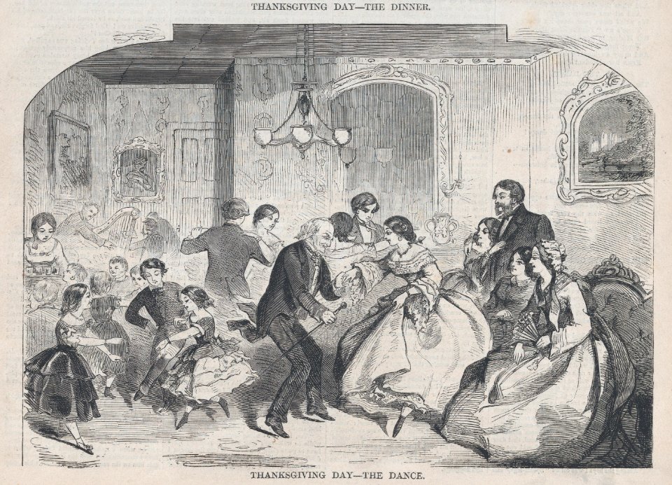 Thanksgiving Day – The Dance (Harper's Weekly, Vol. II) MET DP875144