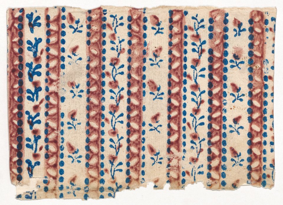Sheet with overall curved line pattern Met DP886770