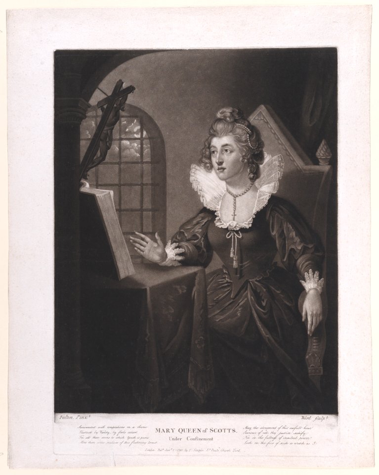 Mary, Queen of Scots Under Confinement Met DP890207