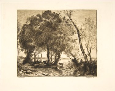 The Lake, after Corot MET DP814144