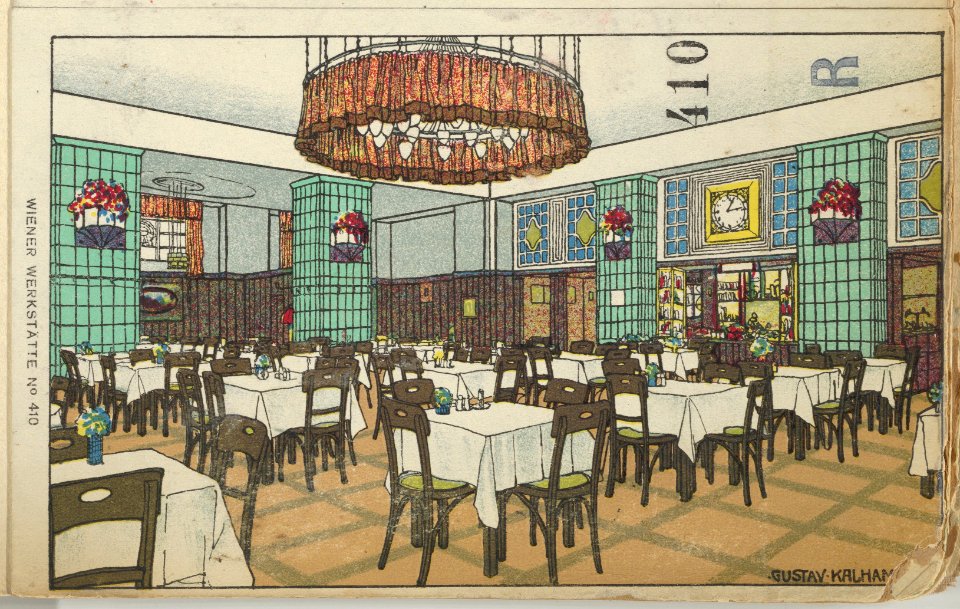 National Railway Station Restaurant, Vienna X, Josef Pohl (Restaurant Staatsbahnhof, Wien X, Josef Pohl) MET DP845372