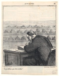 What if I don't get re-elected!, from 'News of the day,' published in Le Charivari, March 3, 1869 MET DP877752
