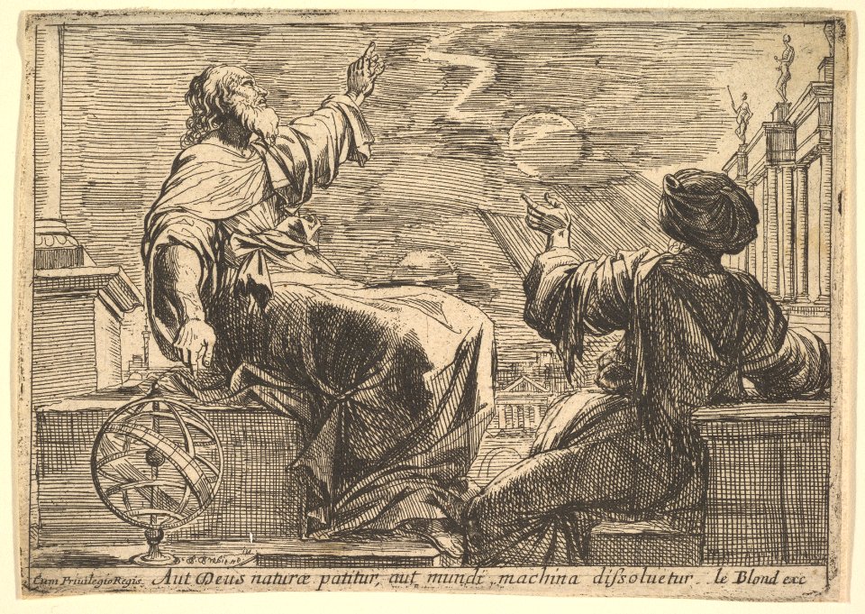 Two Philosophers Watching an Eclipse MET DP824165
