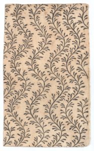Sheet with overall curved vine pattern Met DP886630