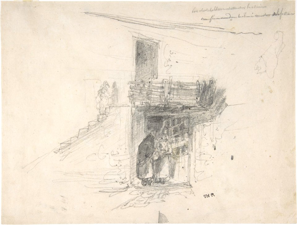 Two Women Talking in a Doorway MET DP808110