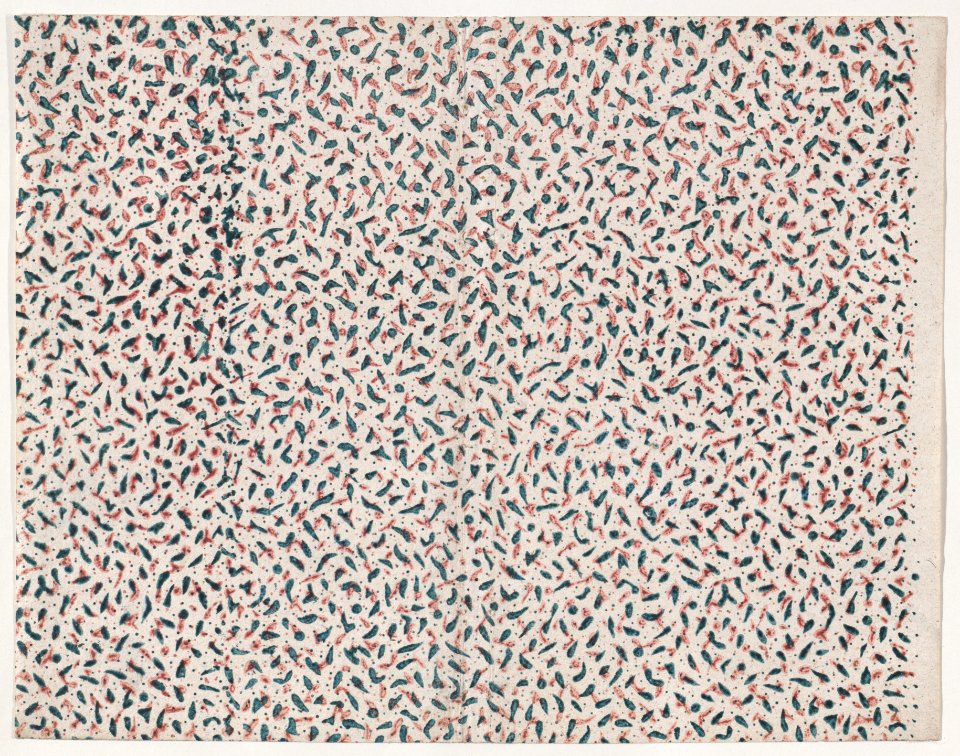 Sheet with overall abstract pattern Met DP886600