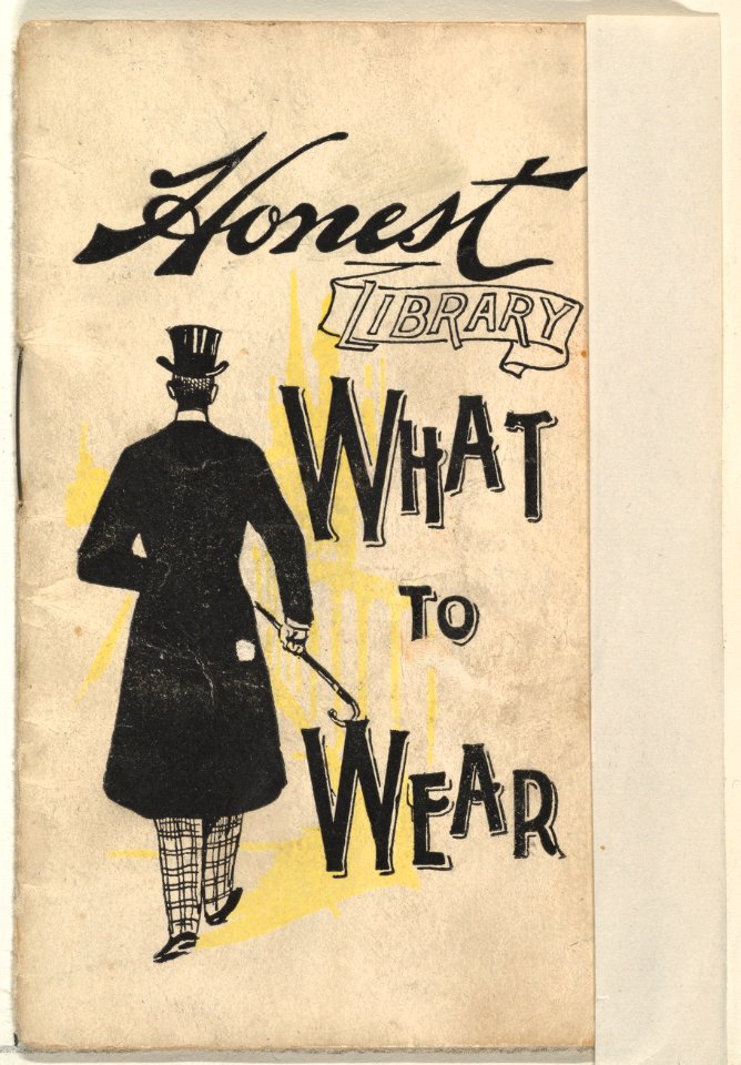 What to Wear, from the Honest Library series (N115) issued by Duke Sons & Co. to promote Honest Long Cut Tobacco MET DPB873472