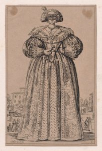 The Lady Wearing a Mask Met DP890610