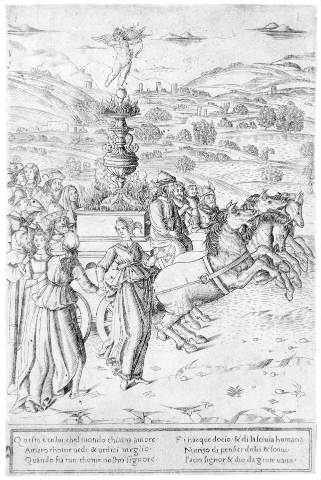 The Triumph of Love, from The Triumphs of Petrarch MET MM92046