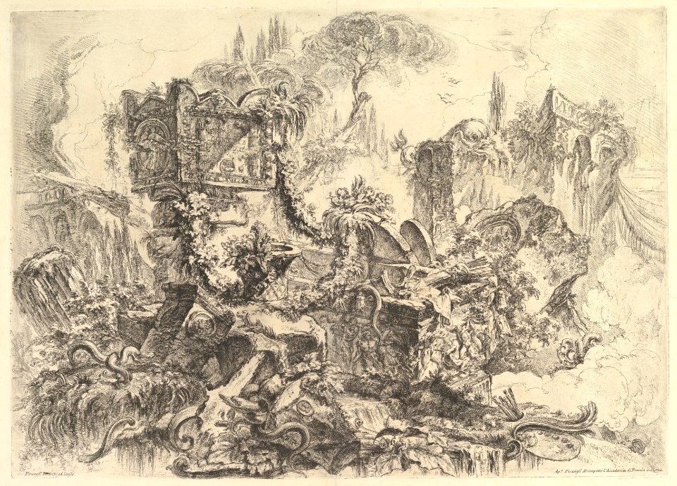 The Tomb of Nero, from the Grotteschi (Grotesques) MET DP828189