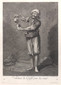 Vendeur de Caffé par les ruës Met DP887256