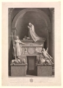 The tomb of Pope Clement XIII Rezzonico in the Vatican MET DP-1557-001