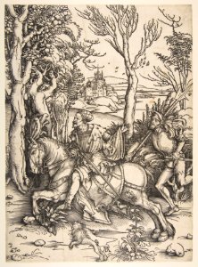 The Knight and Man-at-arms MET DP816946