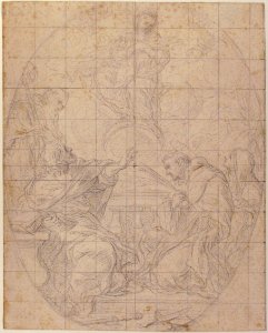 The Virgin Immaculate Appearing to Four Saints MET 62.129.4