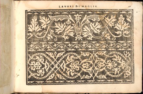 Teatro delle Nobili et Virtuose Donne..., page 44 (recto) MET DP358096