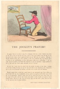 The Jockey's Prayer!! MET DP873670