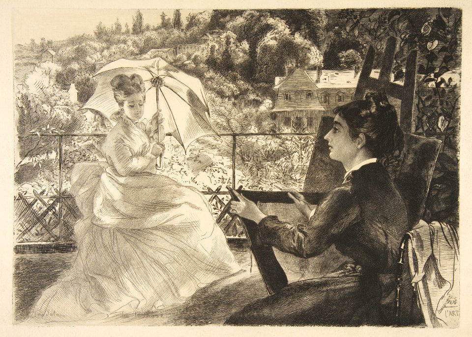 The Terrace at the Villa Brancas MET DP814365