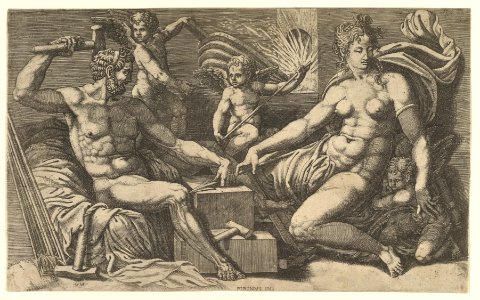 Venus and Vulcan at the Forge MET DP821269