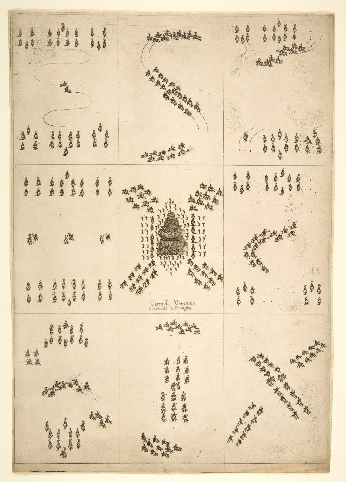 Various figures of horse ballet MET DP817258