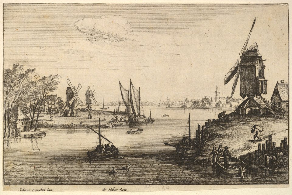 The Three Windmills MET DP823338
