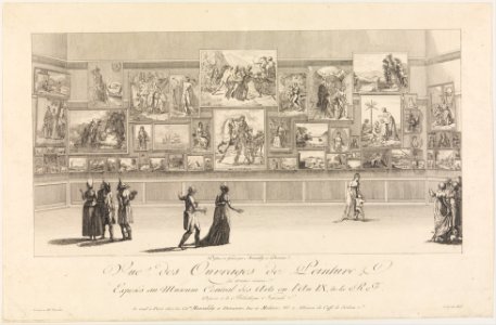 Vue des Ouvrages de Peinture MET DP279027