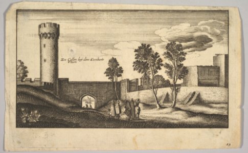 The Kunibert Tower near Cologne (copy) MET DP823183