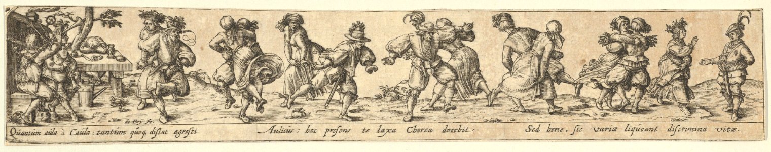 Peasant Couples Dancing MET DP837131