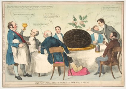The New Parliament Pudding or John Bull's Treat MET DP818355