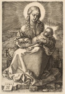 The Virgin with the Swaddled Child MET DP815916