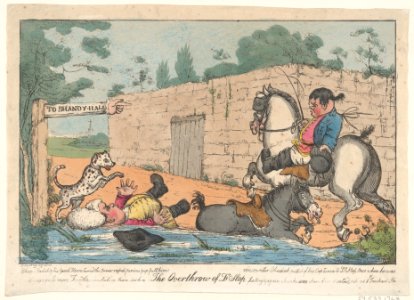 The Overthrow of Dr. Slop (Tristram Shandy) MET DP879733