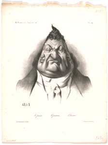 The Past, the Present, and the Future (Le passé – Le présent – L'Avenir), published in La Caricature, no. 166, Jan. 9, 1834 MET DP808888