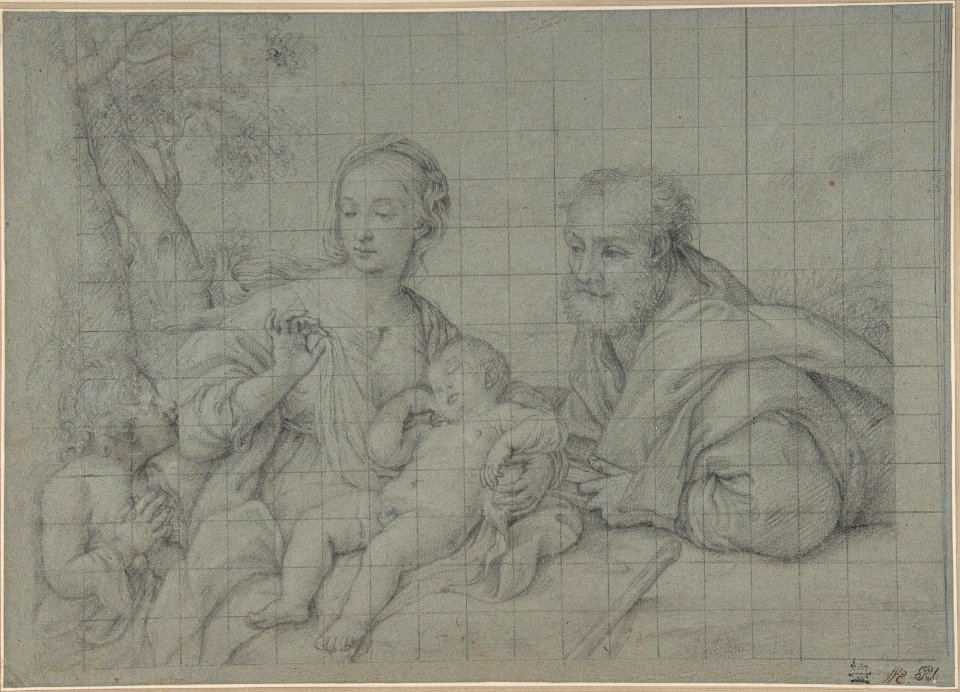 The Holy Family with the Infant Saint John the Baptist MET DP801532