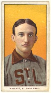Wallace, St. Louis, American League, from the White Border series (T206) for the American Tobacco Company MET DP843234