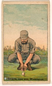Myers, Shortstop, Washington, from the Gold Coin series (N284) for Gold Coin Chewing Tobacco MET DP866821
