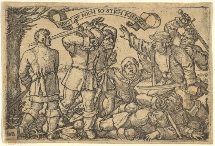 The Peasants' Brawl MET DP837075