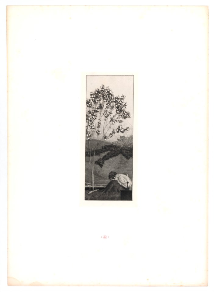 Wünsche (Yearnings) from Ein Handschuh (A Glove). Cyclus von zehn Compositionen radirt. Rad. Opus VI, Plate III. First edition MET DP334010
