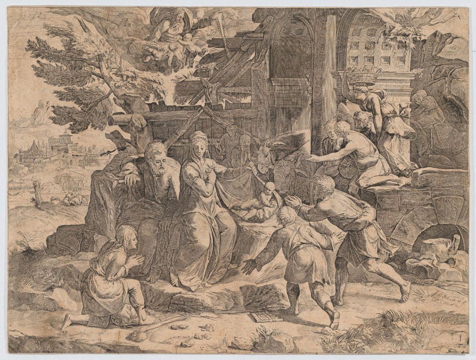 The Adoration of the Shepherds MET DP874325