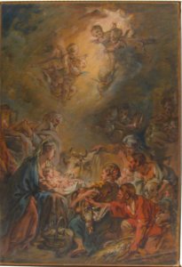 The Adoration of the Shepherds MET 1997.95. Free illustration for personal and commercial use.