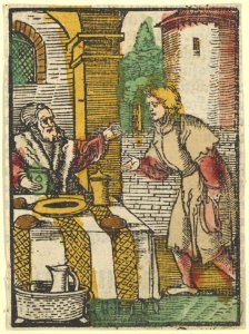 The Parable of the Banquet without Guests, from Das Plenarium MET DP849941