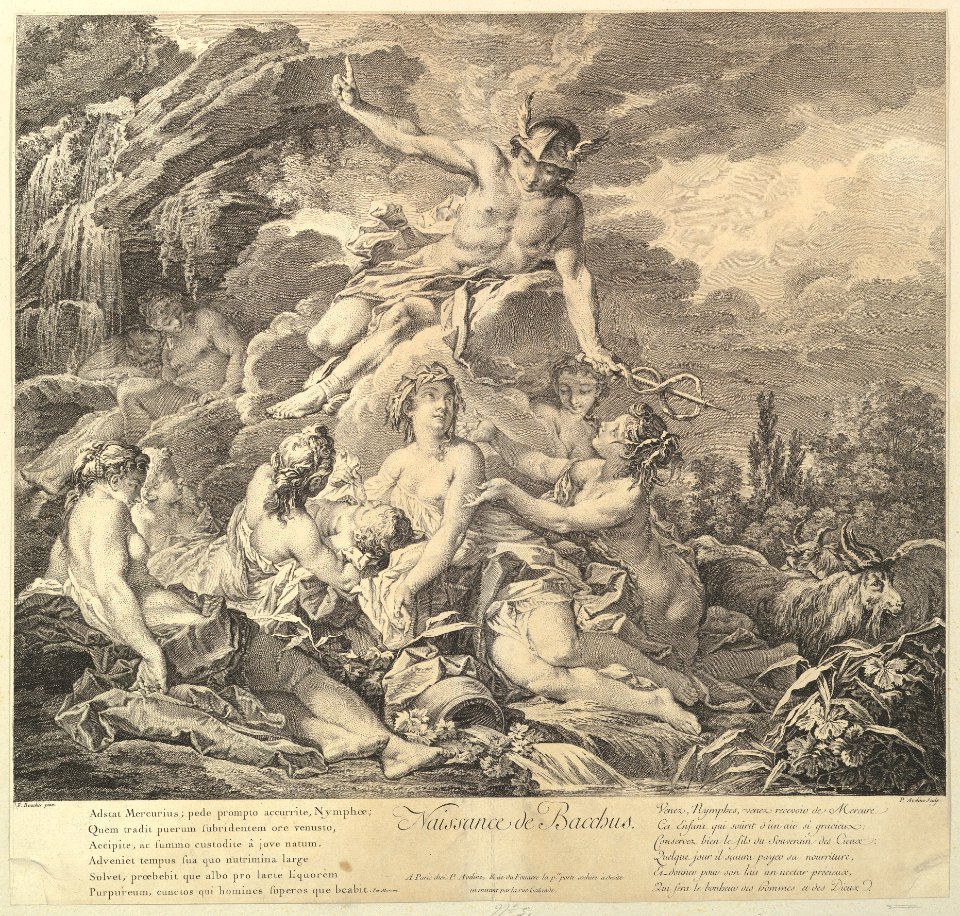 Naissance de Bacchus (Birth of Bacchus) MET DP826932